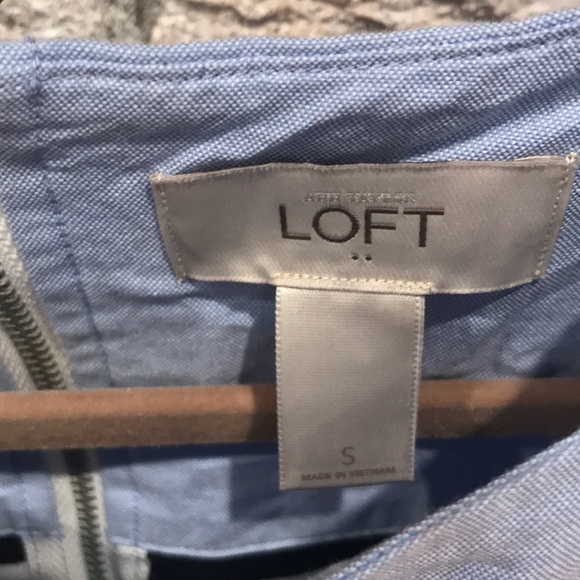 Loft long sleeve adorable stripe dress. Small. - Picture 2 of 3